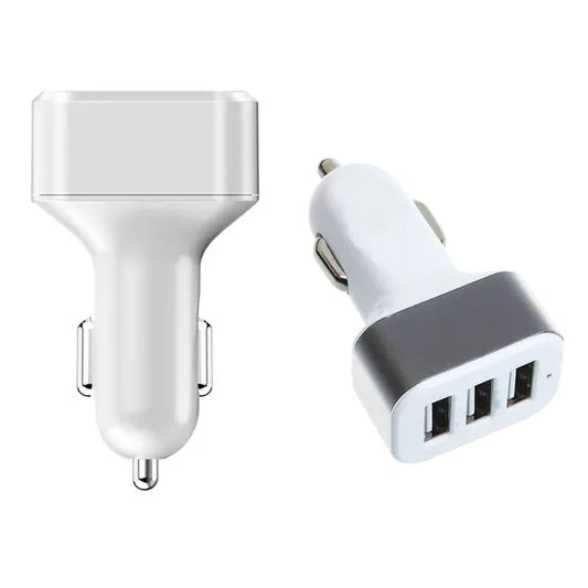 Autós USB szivargyújtó töltő 3 porttal (1.1A, 2.1A, 3.1A) 12–24 V