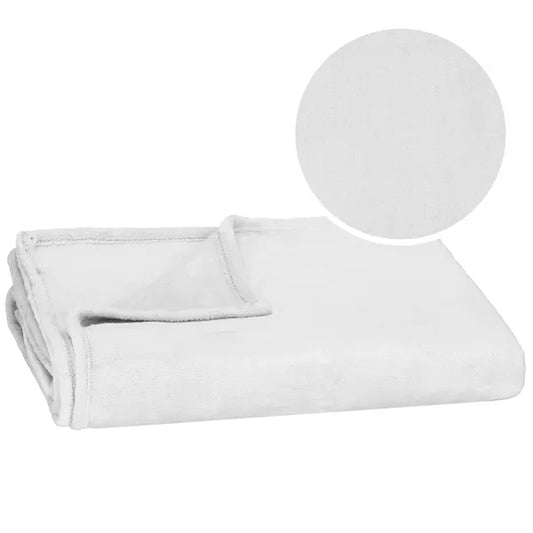Polár takaró 200x220 cm - szürke, 350 g/m², poliészter