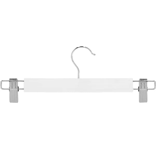 Springos fehér fa vállfa 2 db 34cm