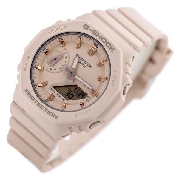 Női Casio G-Shock GMA-S2100-4AER sportóra, kvarc, rózsaszín, WR200