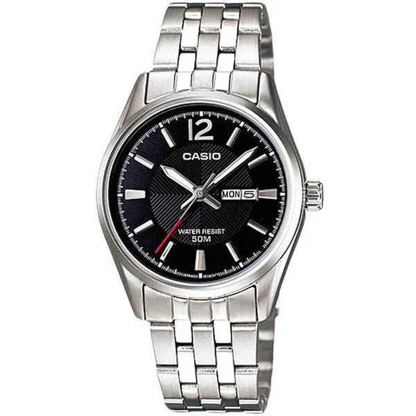 Casio LTP-1335D-1A női karóra, acél szíj, WR50, kvarc
