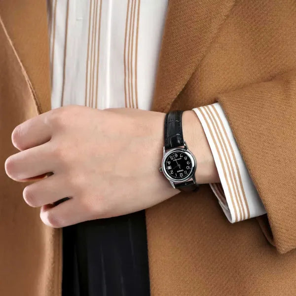 Casio LTP-V002L-1B női karóra, bőr szíj, ezüst tok, WR30
