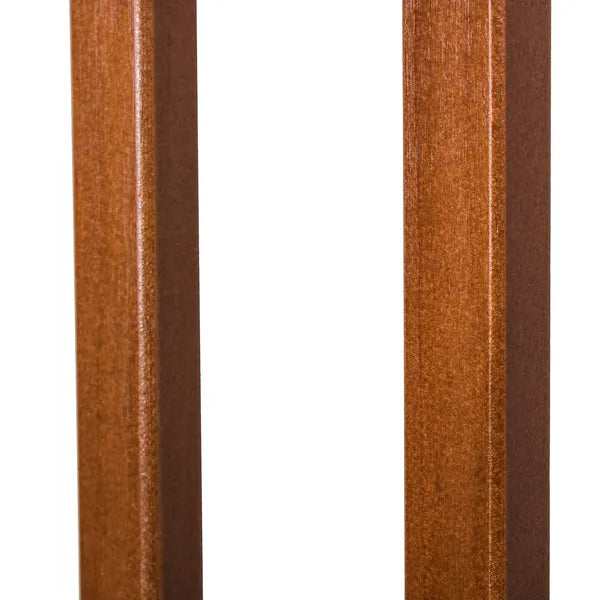 Biztonsági ajtórács, automatikus záródás, 75-82 cm, fém-fa