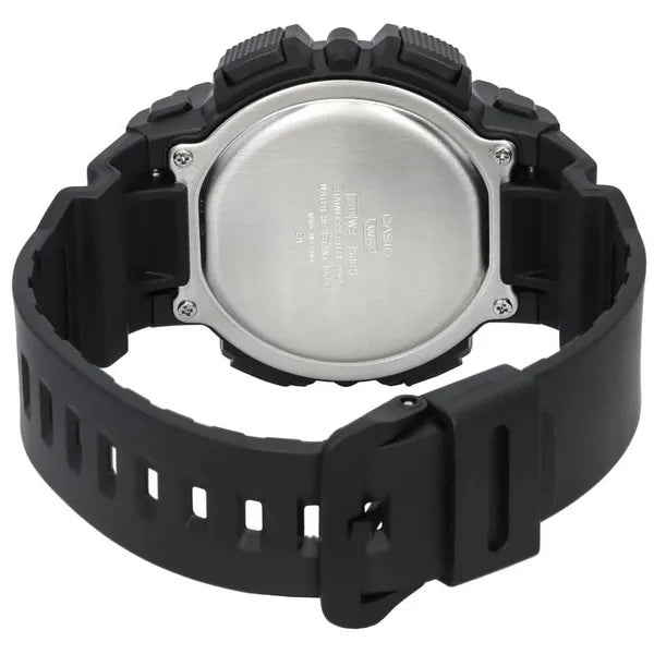 Casio WS-1400H-1A férfi sport digitális karóra, fekete, WR100M