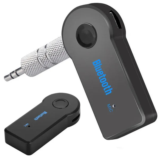 Bluetooth zenevevő adapter 3,5 mm AUX minijack, beépített mikrofon