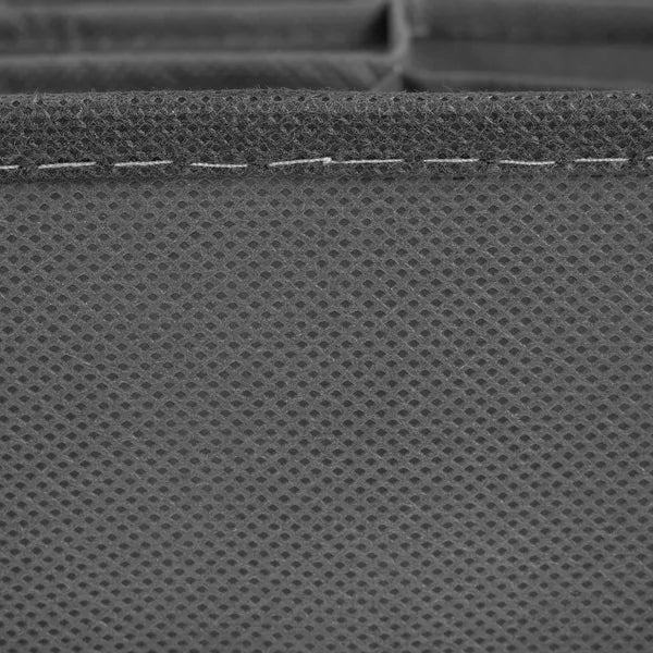 Szürke 24 rekeszes fiókrendező, nemszőtt textil, 32×32×10 cm