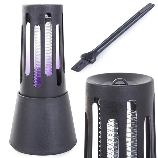 USB szúnyog- és rovarcsapda lámpa, UV LED, 5 W, hordozható, vegyszermentes