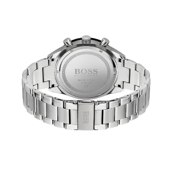 Hugo Boss Santiago férfi karóra, rozsdamentes acél, kronográf, WR50