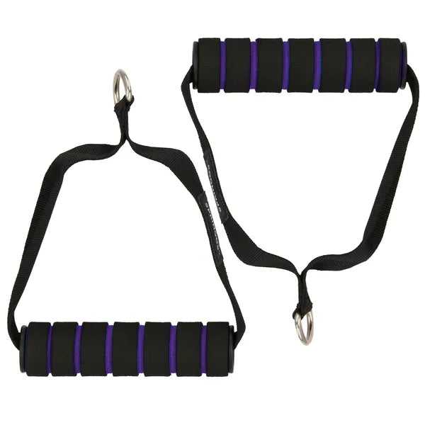 Fitnesz expander szett 5 gumiszalaggal, ajtóhorggal, 4.5-22.7 kg ellenállás