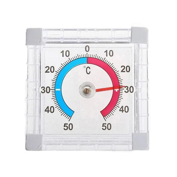 Öntapadós kör alakú ablak hőmérő, -50 – +50 °C, 7,5 cm