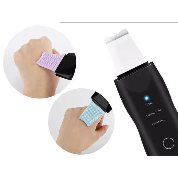 Vezeték nélküli ultrahangos kavitációs arctisztító, 3 üzemmód, USB