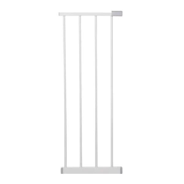 Fém biztonsági ajtórács, 104–113 cm, automata záródás, kétirányú nyitás