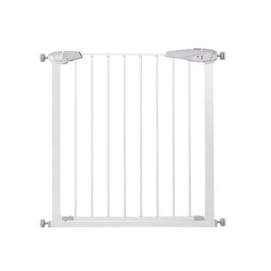 Springos biztonsági kapu 76-85cm, fém+műanyag, automata záródás