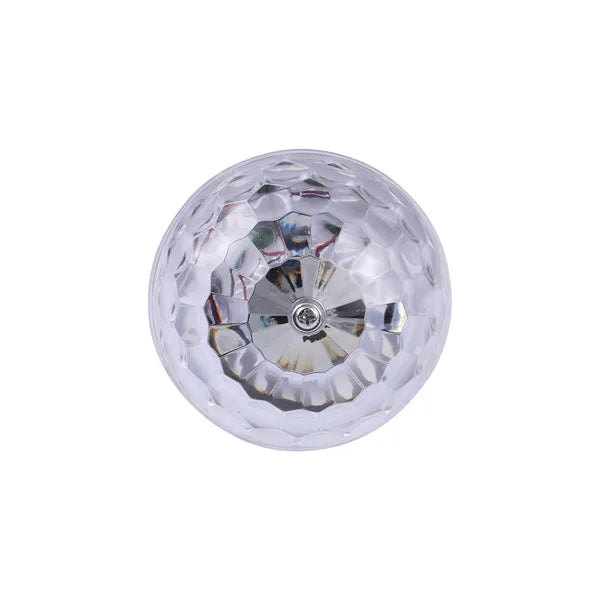 RGB forgó diszkó LED izzó E27 foglalat, 3 W, 120° szórásszög, party fény