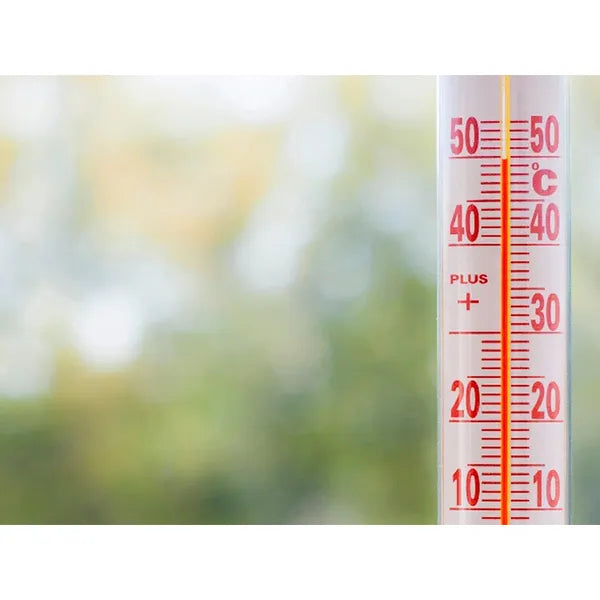 Ablakra rögzíthető kültéri-beltéri hőmérő, 21 cm, -50…+50 °C, fehér