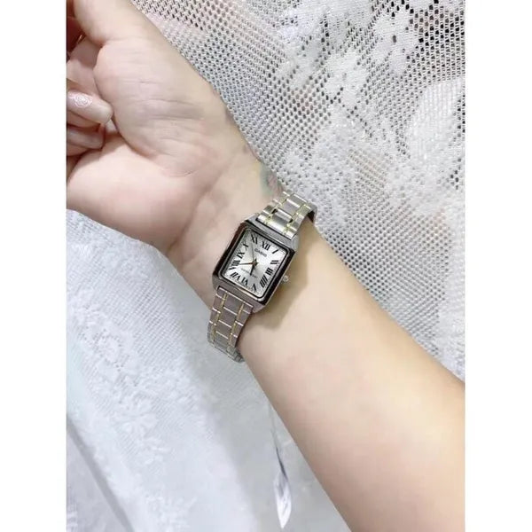 Casio LTP-V007SG-9B női karóra, ezüst-arany acél, kvarc, WR30 + díszdoboz