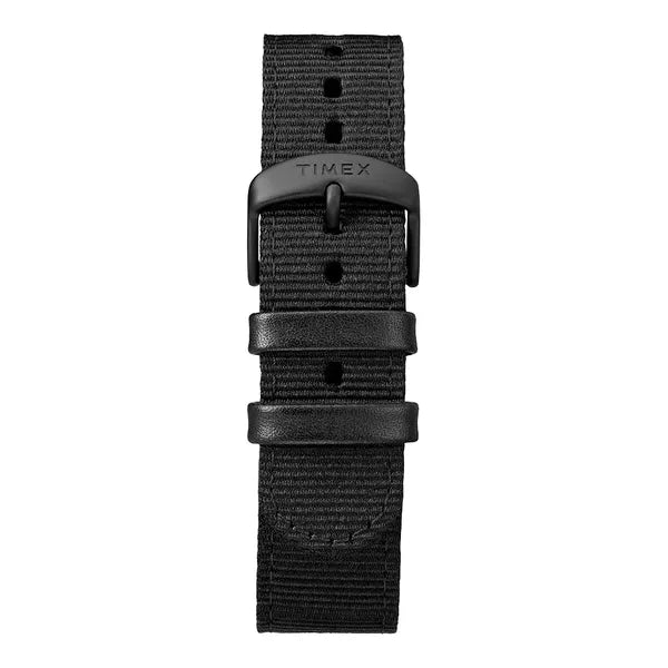 Timex Expedition férfi karóra, quartz, 40 mm, fekete bőr szíj, WR50