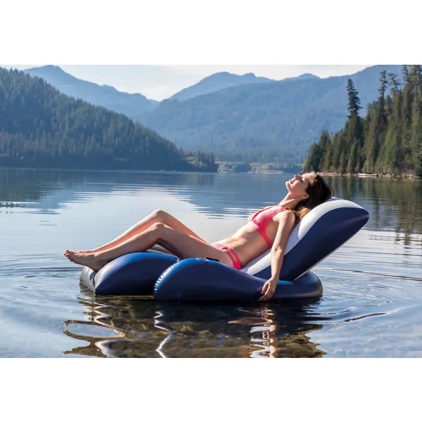 Intex felfújható strandfotel és matrac 2 az 1-ben, 180×135 cm, PVC