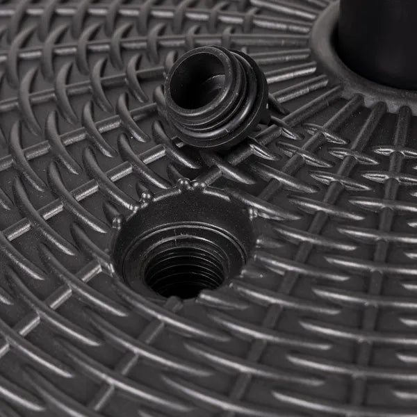 Vízfeltöltős napernyőtalp 22 l, HDPE, 4–5 cm rúdhoz, MultiGarden