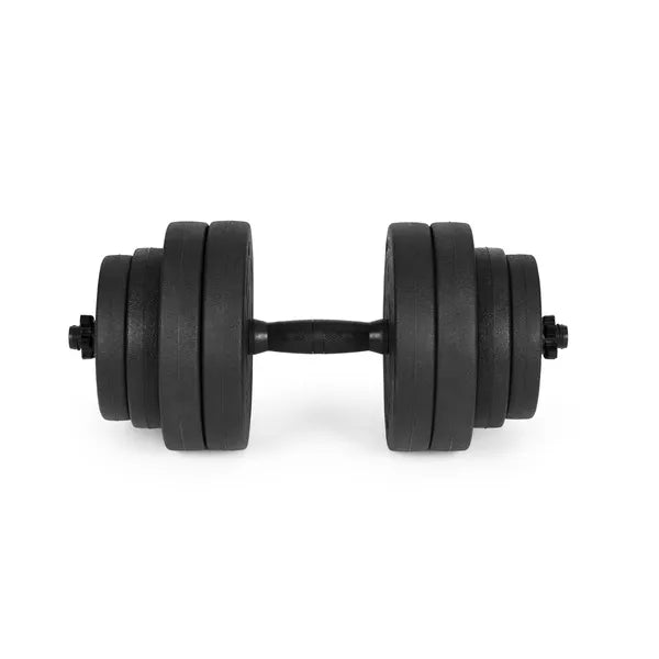 Állítható kézisúlyzó szett 2×10 kg, összesen 20 kg, csúszásgátló markolat