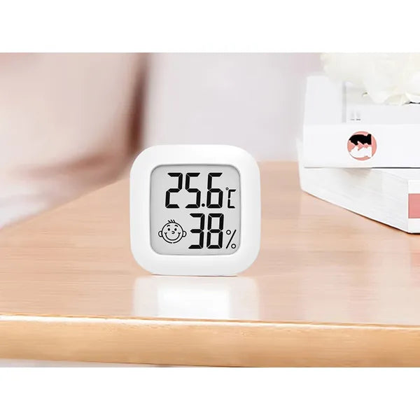 Digitális mini időjárás-állomás hőmérő és páratartalom-mérő, vezeték nélküli
