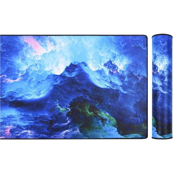 RGB világítású XXL gamer egérpad 90×40 cm, USB, csúszásmentes