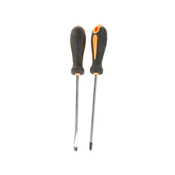 Magnetikus csavarhúzókészlet, 6 db, króm-vanádium acél, gumi markolat