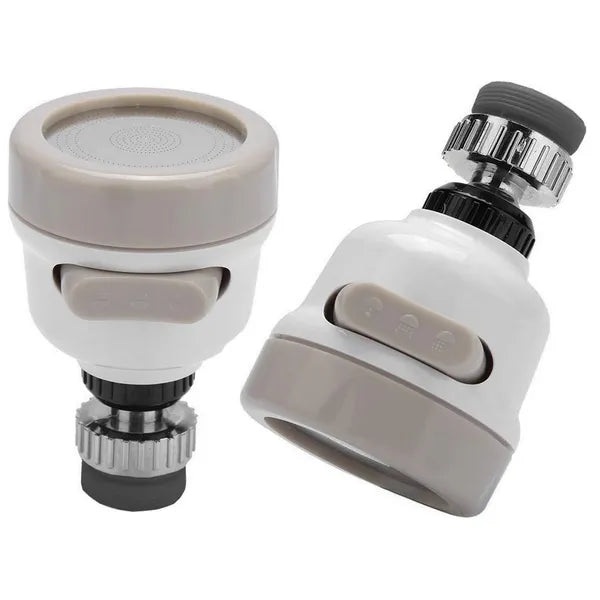 Víztakarékos 3 az 1-ben konyhai csapperlátor adapter, M24 24 mm, krém