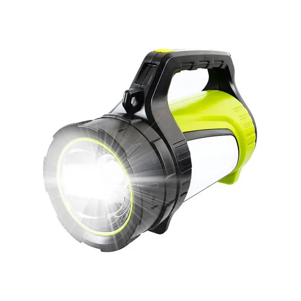 Újratölthető vízálló LED reflektor 4500 mAh powerbankkal, 10 féle mód