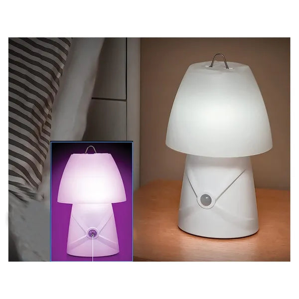 LED éjszakai lámpa gyerekeknek RGB mozgásérzékelővel USB-töltés