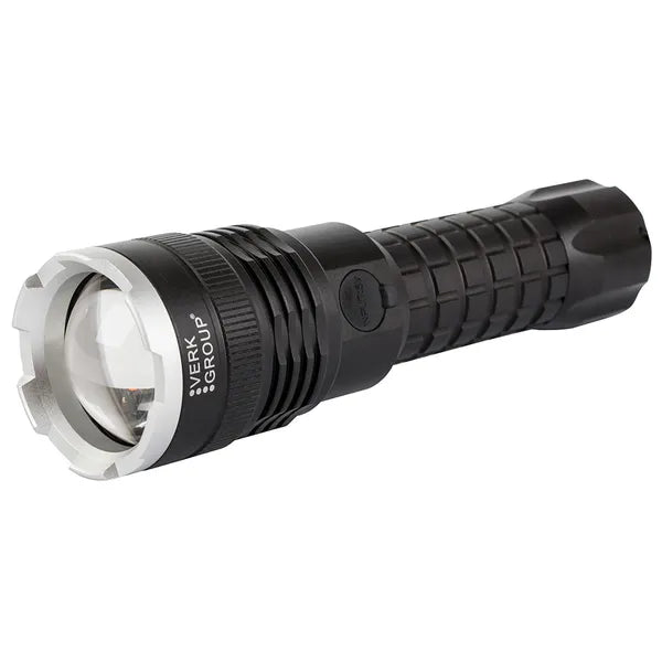 Taktikai LED zseblámpa CREE XHP90, 1000 m hatótáv, USB-C töltés, IPX5