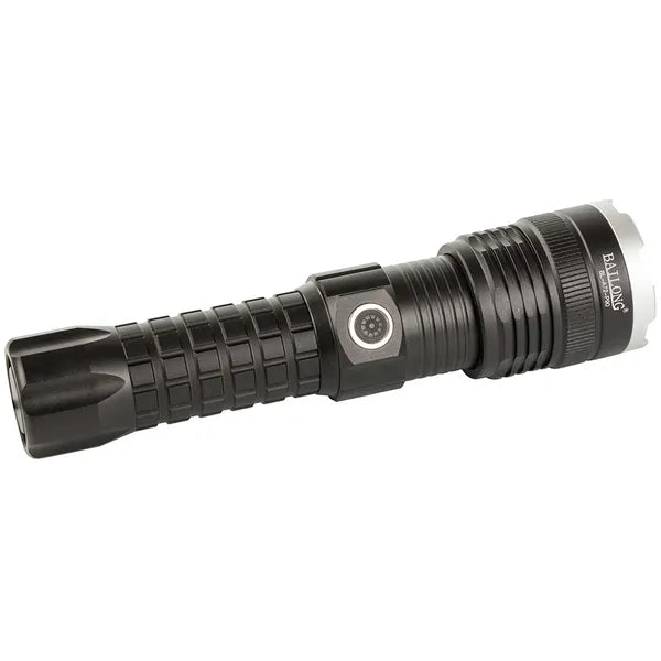 Taktikai LED zseblámpa CREE XHP90, 1000 m hatótáv, USB-C töltés, IPX5
