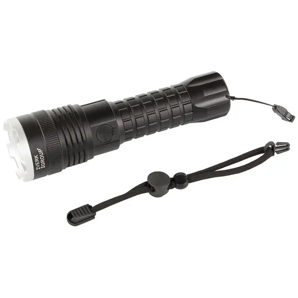 Taktikai LED zseblámpa CREE XHP90, 1000 m hatótáv, USB-C töltés, IPX5