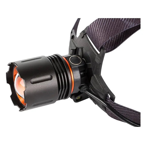 Bailong CREE XHP160 LED fejlámpa, zoom & powerbank, 1000 m, IPX5