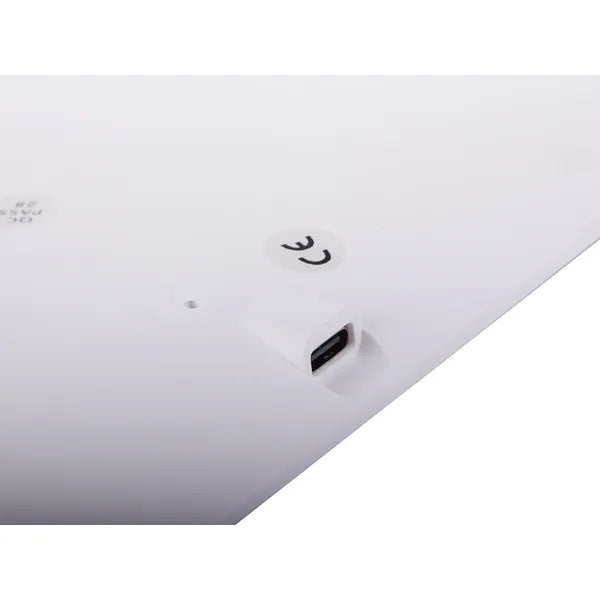 LED-es autós sminktükör napellenzőre, USB-C tölthető, állítható fény