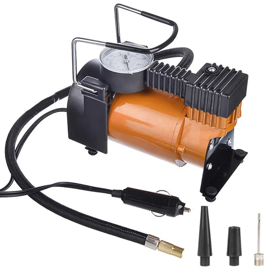Autós kompresszor 12 V, 150 PSI/10 bar, szivargyújtós