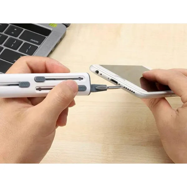 4-az-1-ben tisztító toll fülhallgatóhoz, okostelefonhoz és laptophoz