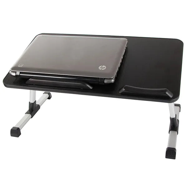 Összecsukható laptopasztal USB-s hűtőventilátorral, állítható 53×30 cm