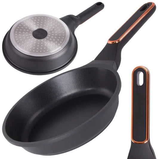 Tapadásmentes alumínium serpenyő, indukciós kompatibilis, 20 cm