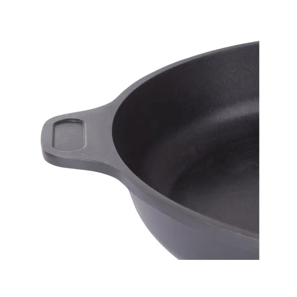 Tapadásmentes indukciós alumínium serpenyő, 28 cm, fekete