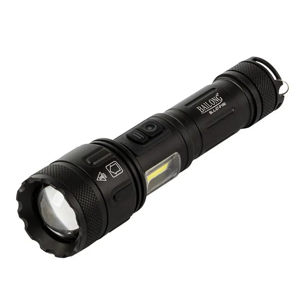 Bailong L-27 taktikai zseblámpa CREE XHP160 LED, zoom, power bank, IPX5