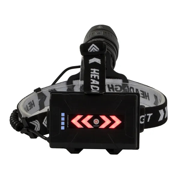 Bailong T37-P360 fejlámpa CREE XHP360 LED, 1000 m hatótáv, powerbank, IPX6