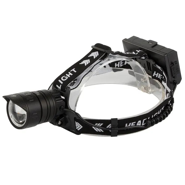 Bailong XHP360 LED fejlámpa 1000 m zoom, powerbank, IPX6