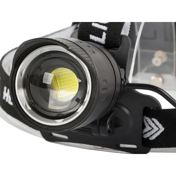 Bailong XHP360 LED fejlámpa 1000 m zoom, powerbank, IPX6