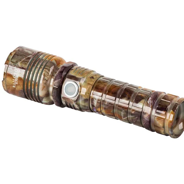 Bailong USB tölthető taktikai zseblámpa CREE XHP160 LED, zoom, 1000 m
