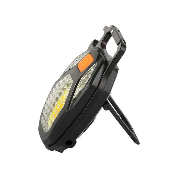 USB-tölthető COB LED kulcstartó lámpa 6 fény­móddal, sörnyitó, mágnes