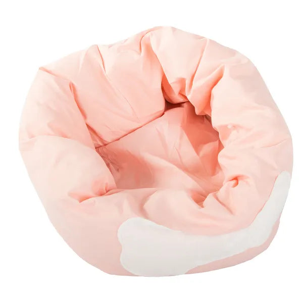 Puha, kör alakú kutya-macska fekhely, 32 cm, magas peremmel
