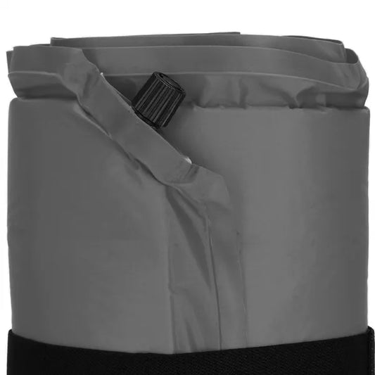 Önfelfújó kemping matrac, szürke, 180×50×2,5 cm, 1 kg, hordtáskában