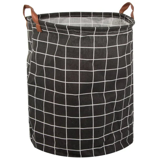Összecsukható XL szennyeskosár, 45 l, 40 × 35 cm hordozófüllel