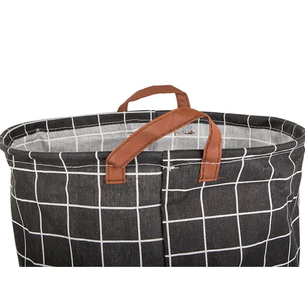 Összecsukható XL szennyeskosár, 45 l, 40 × 35 cm hordozófüllel